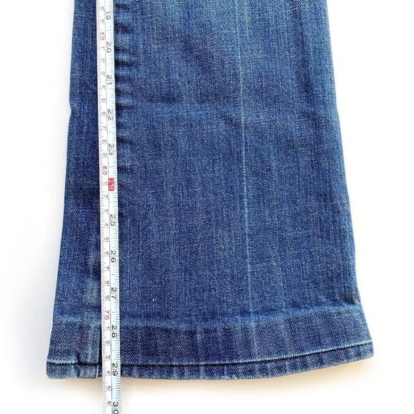 Vintage 7 For All Mankind Womens Low Rise Bootcut Jeans W29 x L29 Made in USA - Picture 13 of 13